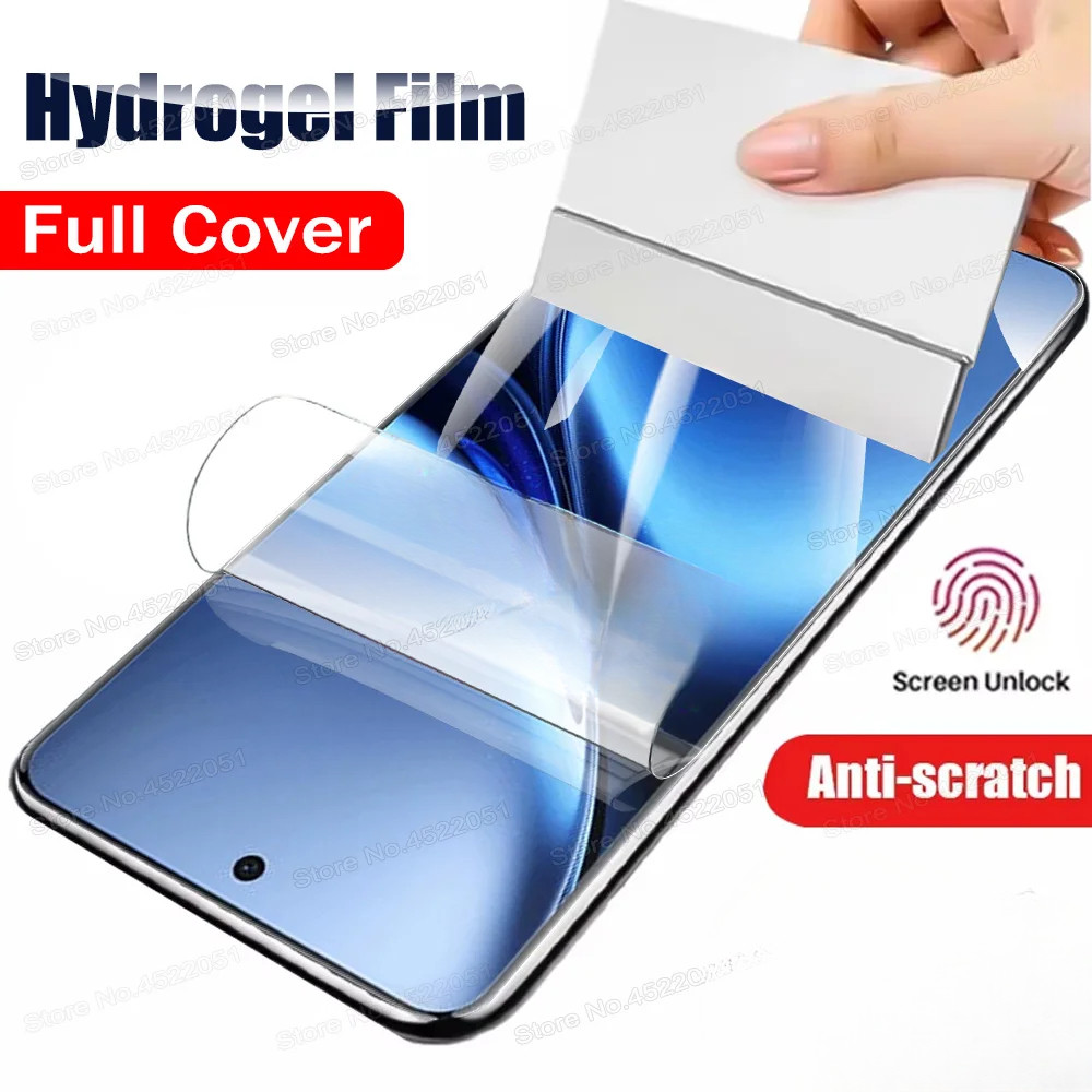 ฟิล์มไฮโดรเจลคลุมทั้งหมดสําหรับVIVO X200 FE S30 Pro Mini X200 Ultra X100 X90 X80 X70 Pro Plusป้องกันหน้าจอสําหรับVIVO V50 V40 Pro