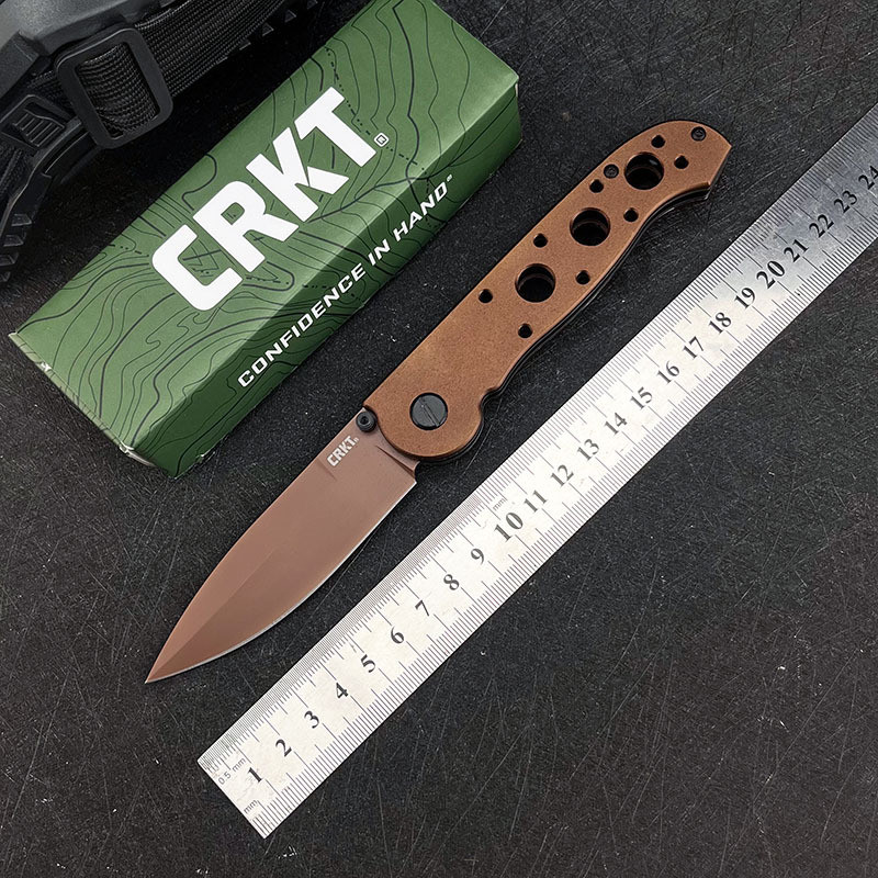 CRKT M16 มีดพับกลางแจ้ง ความแข็งสูง ชาร์ป เครื่อง EDC ตั้งแคมป์ป้องกัน