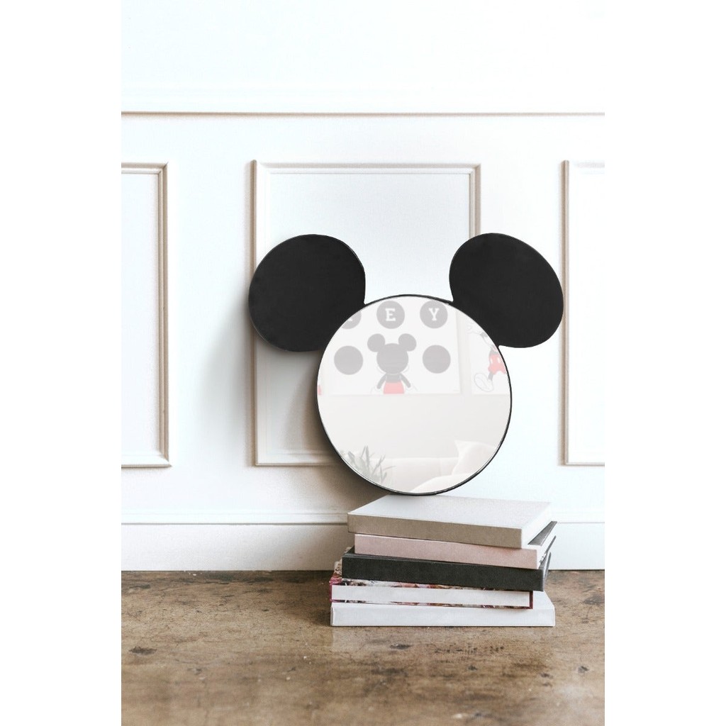 Disney Home กระจกแขวน DISNEY รุ่น MICKEY สีดำ (52x2.5x42 ซม.) แบรนด์ DISNEYHOME