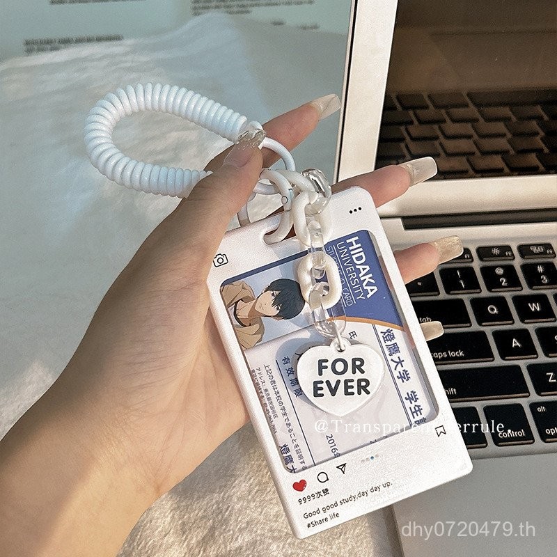 โปร่งใสโปร่งใสแบบบูรณาการ Passion Meal Card Holder Access Control พวงกุญแจป้องกันกรณี 10,000 การ์ด B