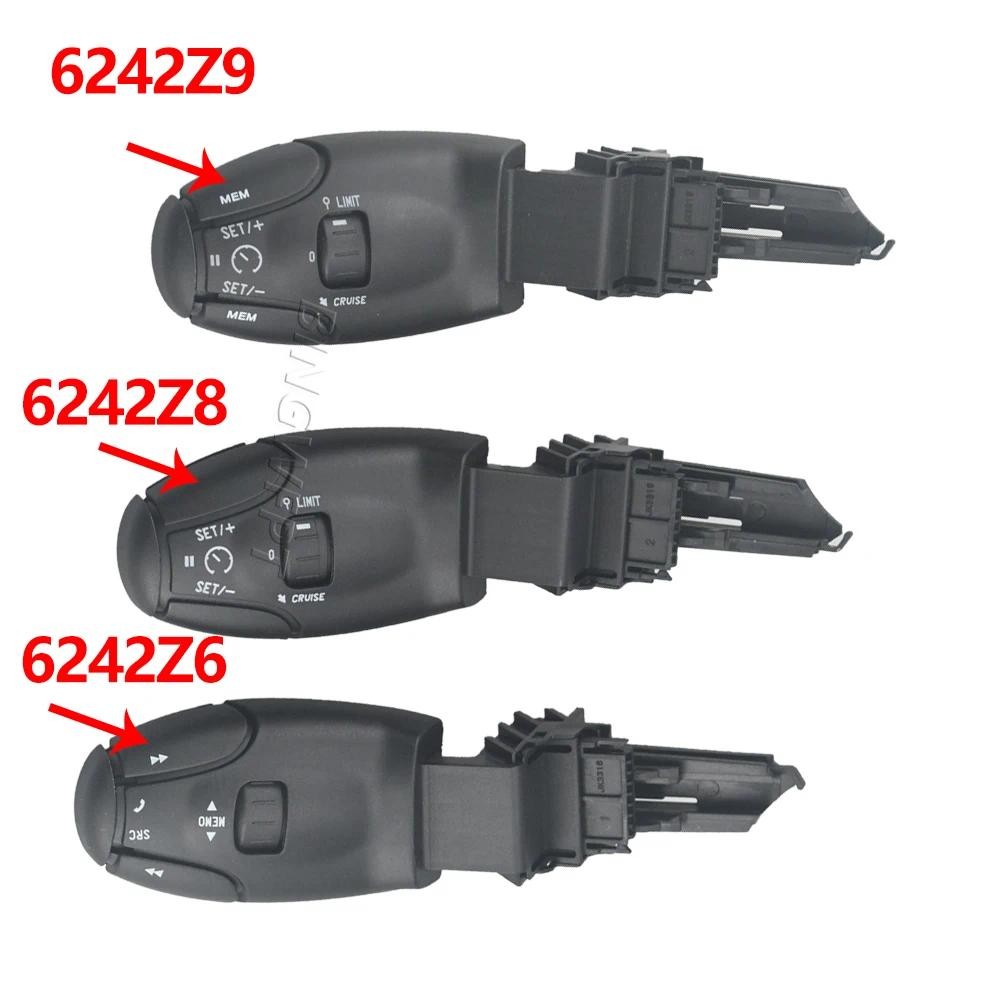 6242Z8 6242Z9 Cruise Control แกนความเร็วจํากัดสวิทช์สําหรับ Peugeot406 407 607 Partner สําหรับ Citro