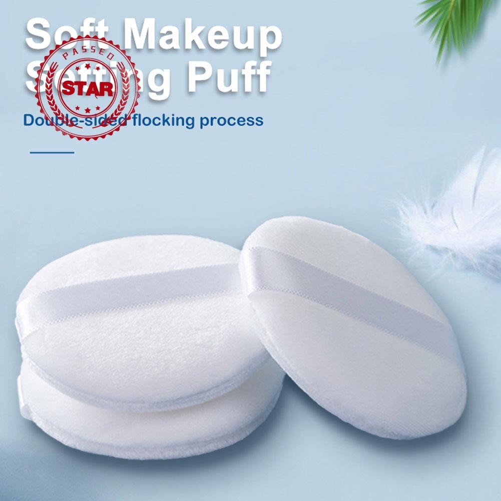 WUMI Loose Powder Puff Round Soft Powder Puff Makeup Tool D4i1 WUMI