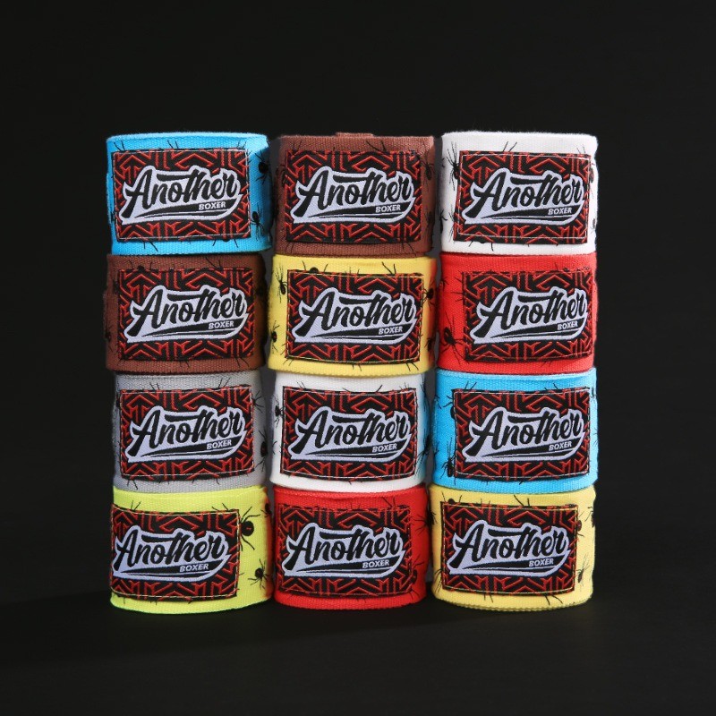 .Hand Wraps 5 เมตร สำหรับการฝึกและแข่งขัน Boxing และ Combat Bandages ผ้าพันแผลยืดหยุ่น - รูปที่ 2