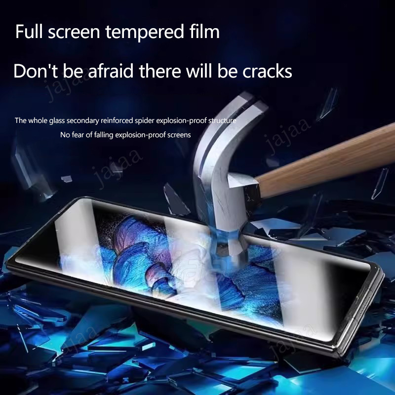Anti Spy ฟิล์มกันรอยหน้าจอสําหรับ Vivo X Fold5 Fold3 Pro X พับ 5 3 Pro 5G เต็มหน้าจอ Anti-Spy Glass - รูปที่ 5