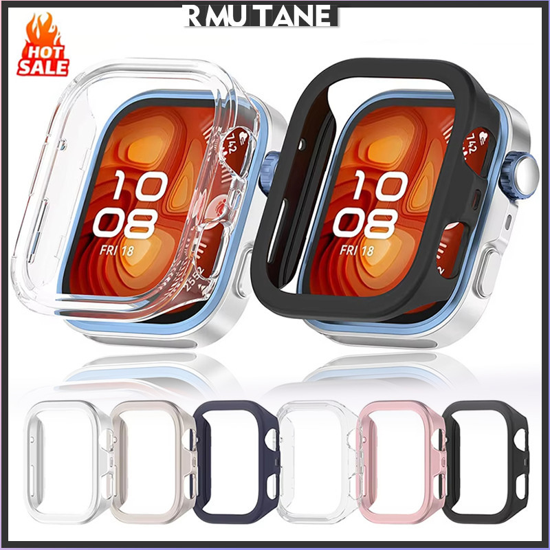 กรณีปกป้องกันการตกของ PC Shell for Huawei Watch Fit 5/5 Pro/4/4 Pro ไม่มีฟิล์มเต็มจอป้องกันกรอบเชลล์ป้องกันกันชน