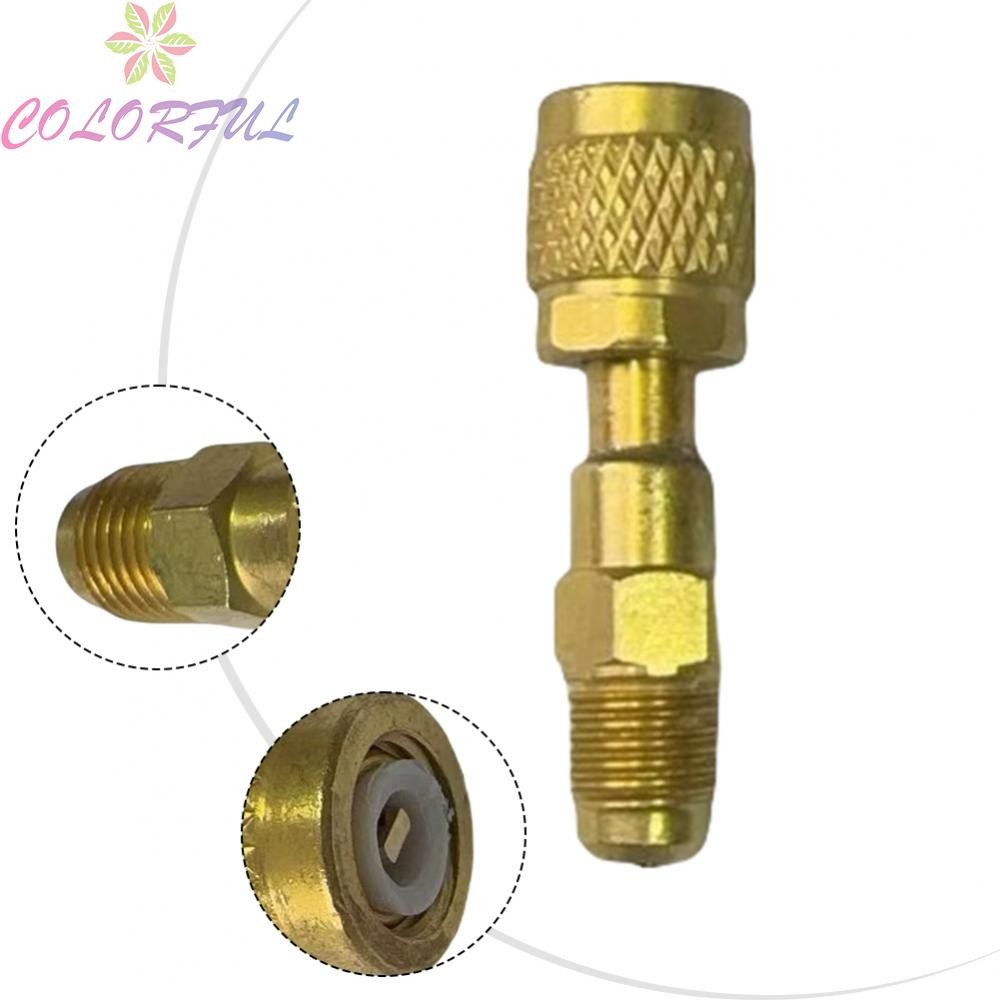 1/4 SAE-LH การออกแบบด้ามจับนูนสําหรับ R32 R454B ถัง HVAC Mini-Split สูญญากาศ