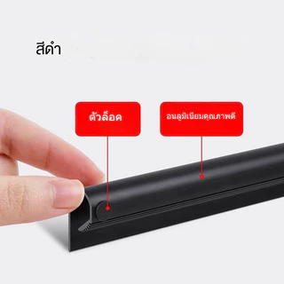 ที่หนีบออเดอร์ รางออเดอร์ สีดำ แบบลูกแก้วเลื่อนได้ เลื่อนง่าย ที่เสียบกระดาษร้านอาหาร แผ่น 30/50/70/90CM พร้อมส่งจากไทย