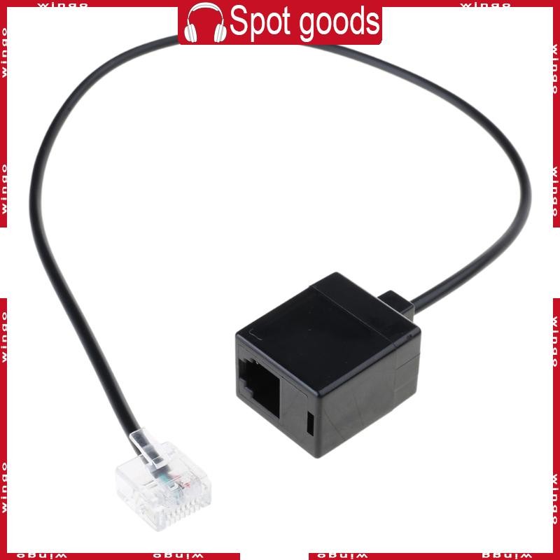 WIN RJ45 Ethernet to RJ11 สายแปลง RJ45 ถึง RJ11 สายอะแดปเตอร์สําหรับสํานักงาน
