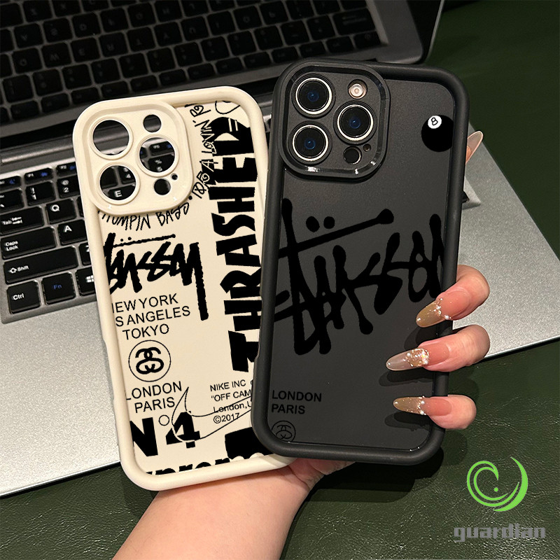 นำไปใช้ Samsung เคสซัมซุง A54 A55 A23 A05s A02s A15 Stussy A25 A12 A03 A02s A05 A06 A14 M12 A30s A04s A50 A50s