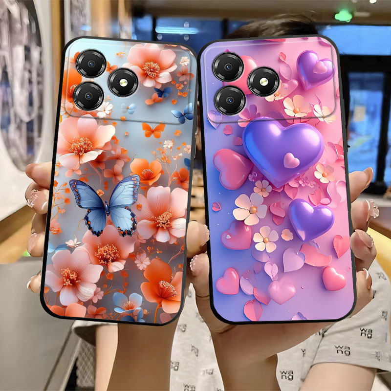 สําหรับ ZTE Nubia A36 /Nubia A56 Pro กรณีซิลิโคนนุ่มป้องกันปกหลังสําหรับ ZTE NubiaA56 a36 เคสโทรศัพท