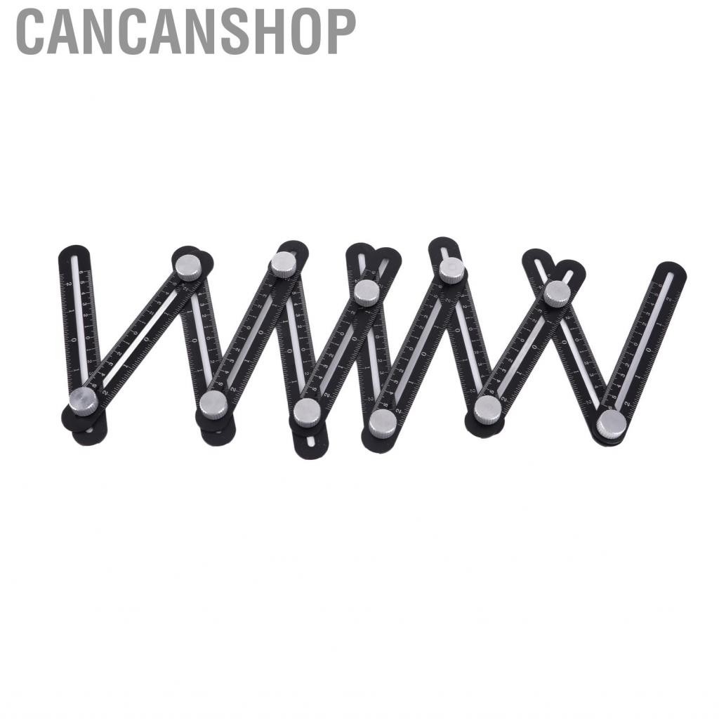 Cancanshop Hole Locator Steel Multi -Angle Measuring Ruler Portable Wall Wall Floor Tiles Tiles Tool