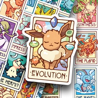 90 สติกเกอร์โปเกมอนสิ่งที่น่ารักสติกเกอร์กันน้ํา ทําเอง เปลื…