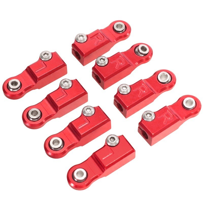 M3 รูโลหะดึง rod ball head เหมาะสําหรับ MJX 1/10 10208 V2 V3 1/7 7303 รีโมทคอนโทรลรถอัพเกรดอุปกรณ์เส