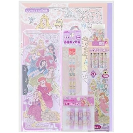 Sunstar Stationery Disney Stationery Set Disney Princess S4723988【Direct from Japan】