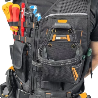 Toolstack TSK-62 เสื้อกั๊กช่างไฟฟ้าใช้สําหรับซ่อมบ้านช่างไฟฟ้าซ่อม Heavy Duty เครื่องมือเสื้อกั๊ก