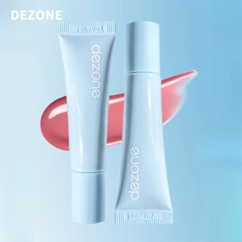 DEZONE ลิปกลอส นู้ด ลิปสติก คริสตัล ใส แก้ว ลิปกลอส