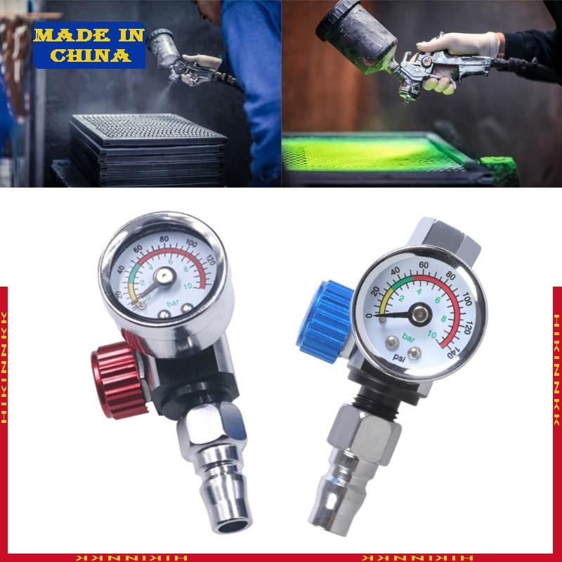 HIK 0 ถึง 140 PSI 1 4 Gun-Air Pressure Regulator เครื่องมือนิวเมติกสําหรับ