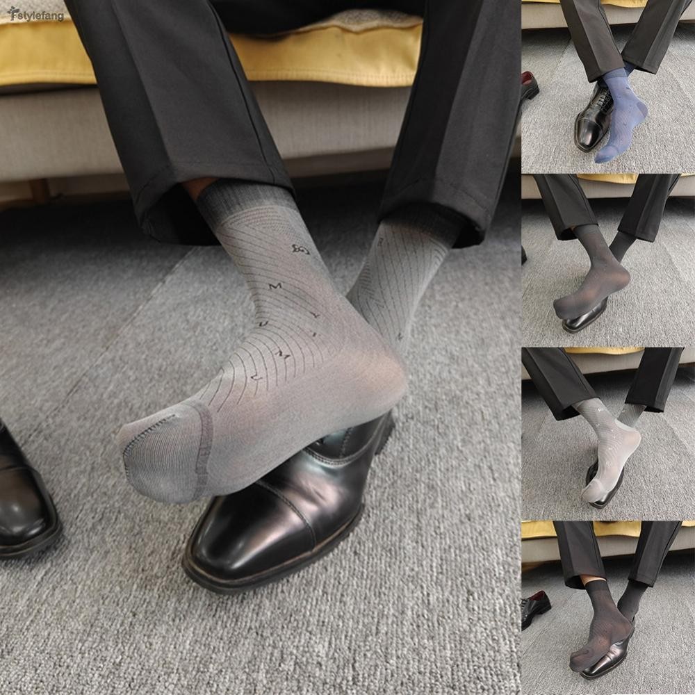 ถุงเท้าผู้ชาย 80% Polyamide Average Size Fit EUR ขนาด 36-46 Fit UK/AU ขนาด 4-11.5