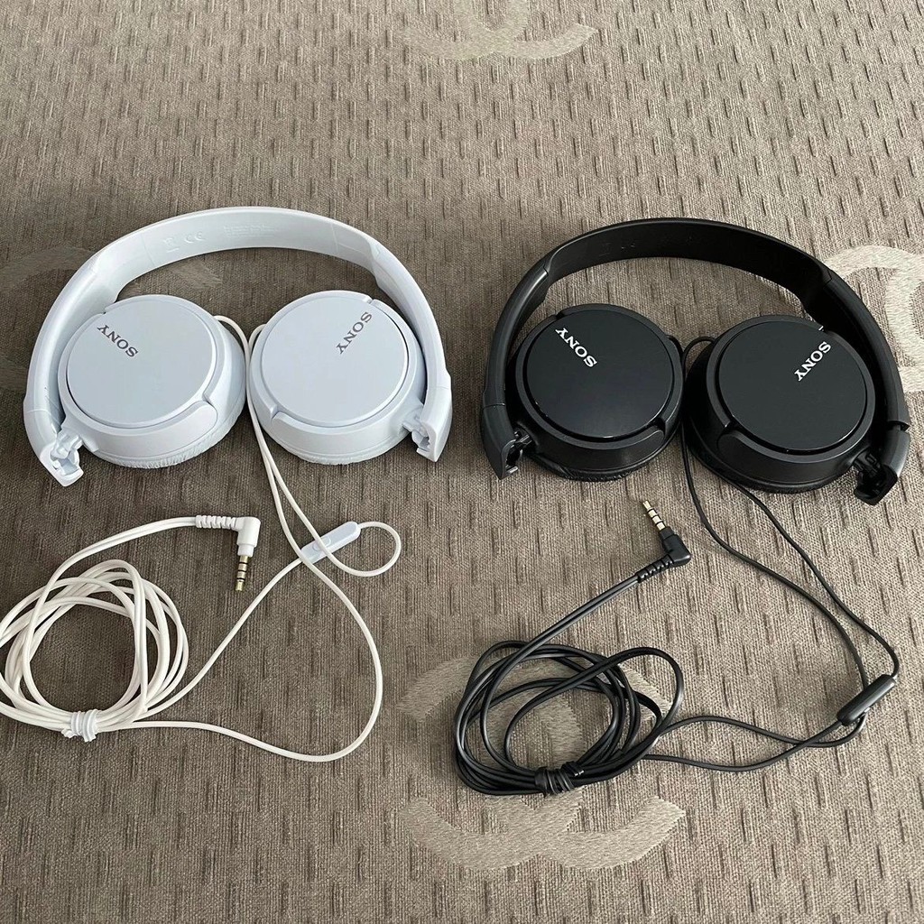 หูฟัง Sony MDR-ZX110AP แบบครอบหู สำหรับเล่นเกมและฟังเพลง หูฟัง Sony