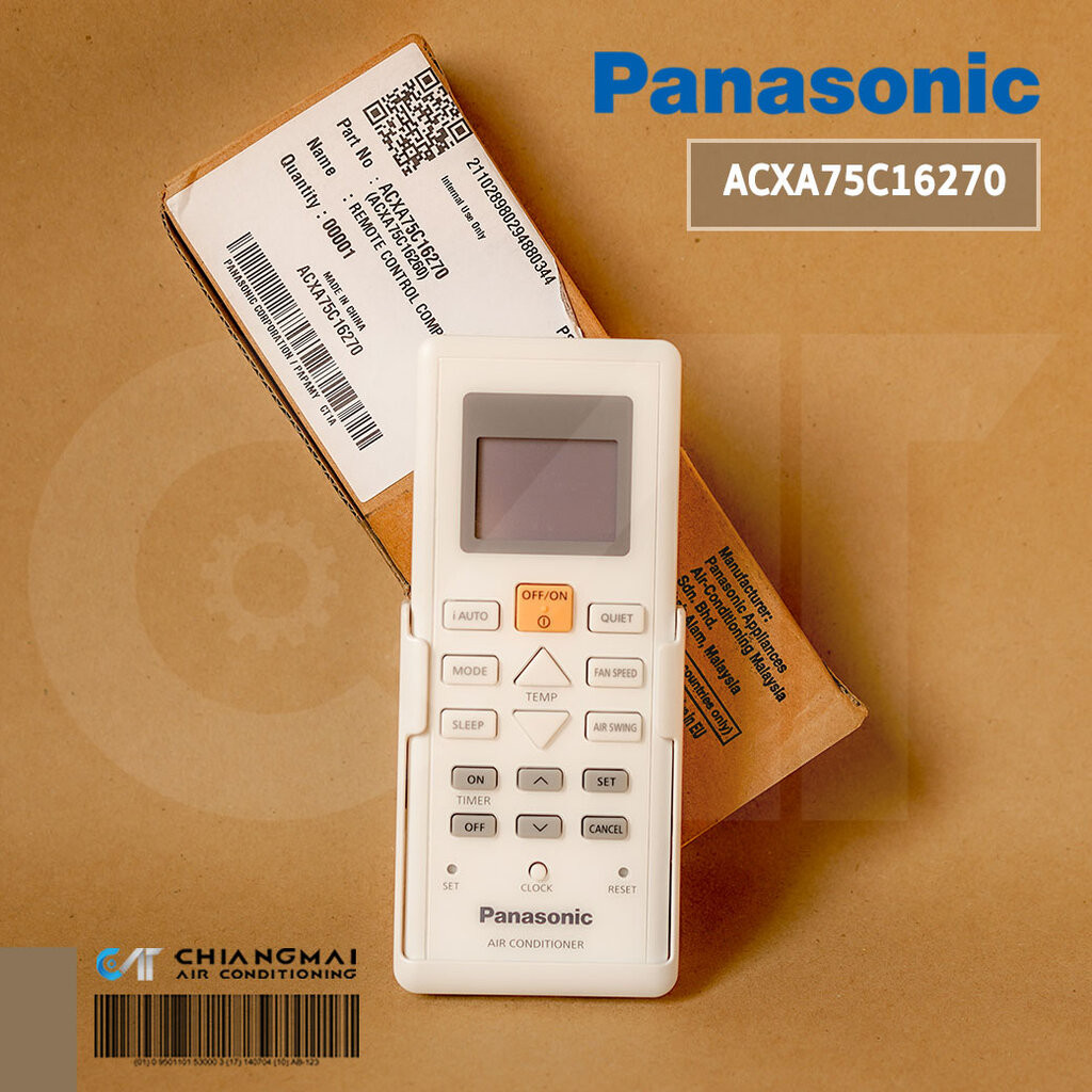 ACXA75C16270 (ใช้แทน CWA75C4448) รีโมทแอร์ Panasonic รีโมทแอร์พานาโซนิค รุ่น CS-PN9WKT, CS-PN12WKT