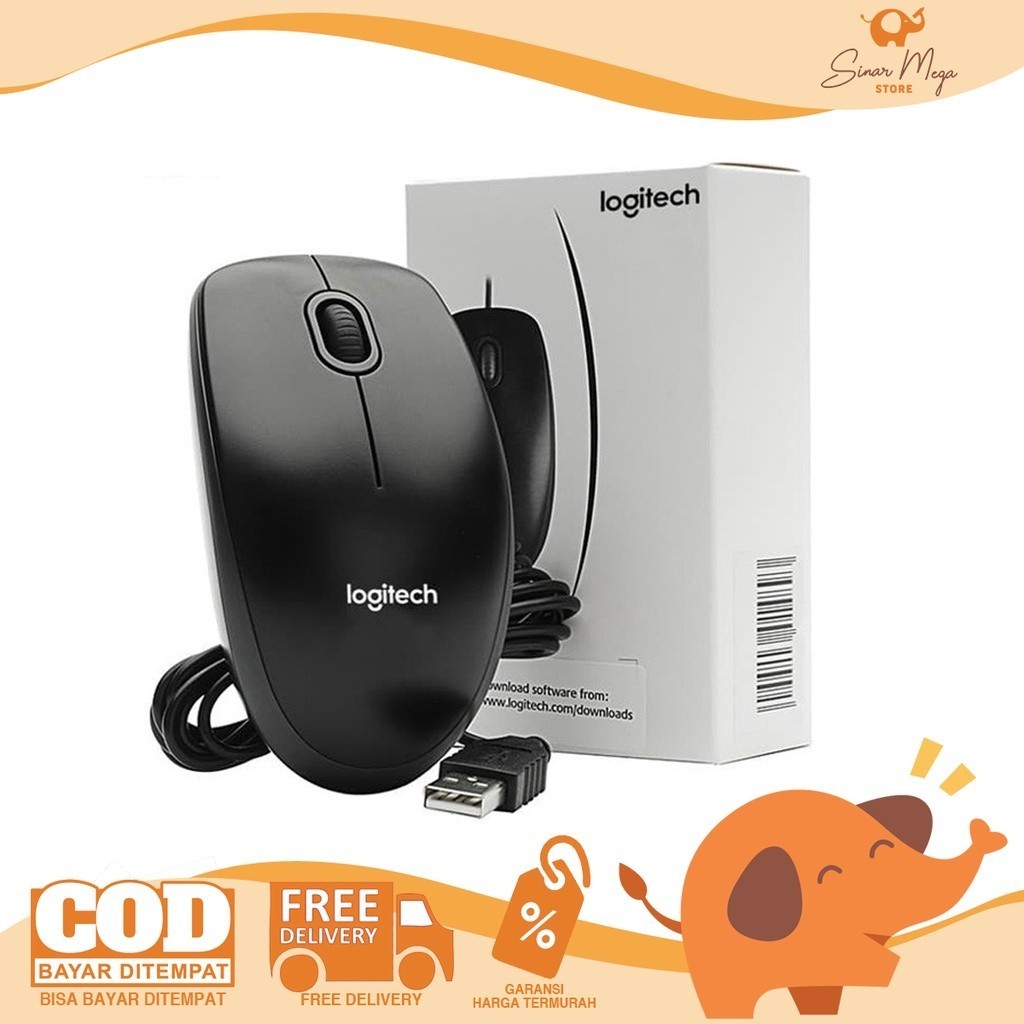 สายไฟ Logitech Mouse B100