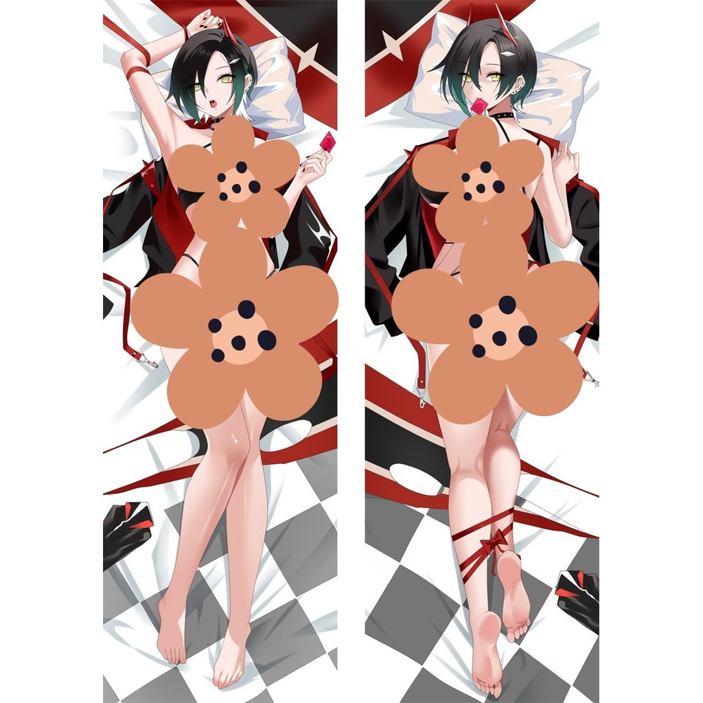 Azur Lane Ulrich von Hutten อะนิเมะ Dakimakura ปลอกหมอนพิมพ์สองด้านที่กําหนดเอง
