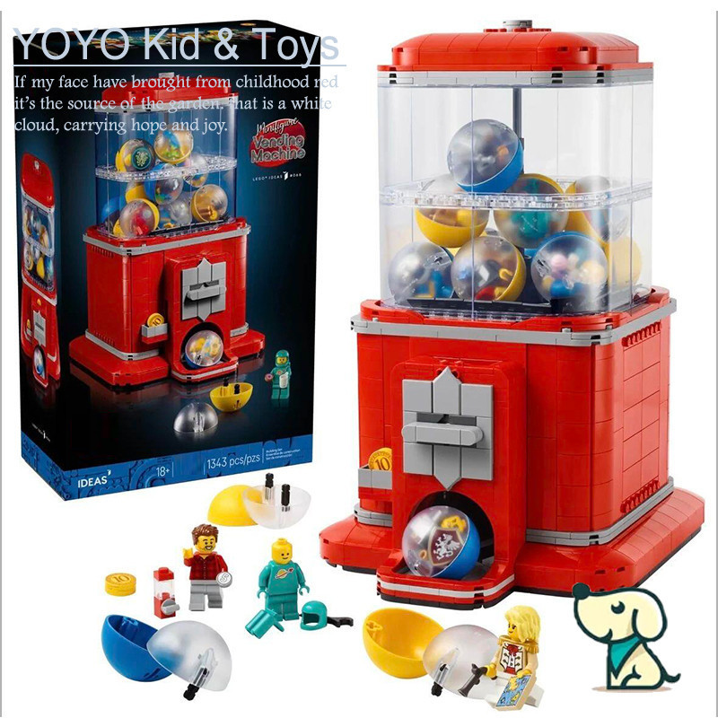 YOYO Toy YZ7 ใช้งานร่วมกับ 221358 Minifigure Vending Machine Building blocks ET8