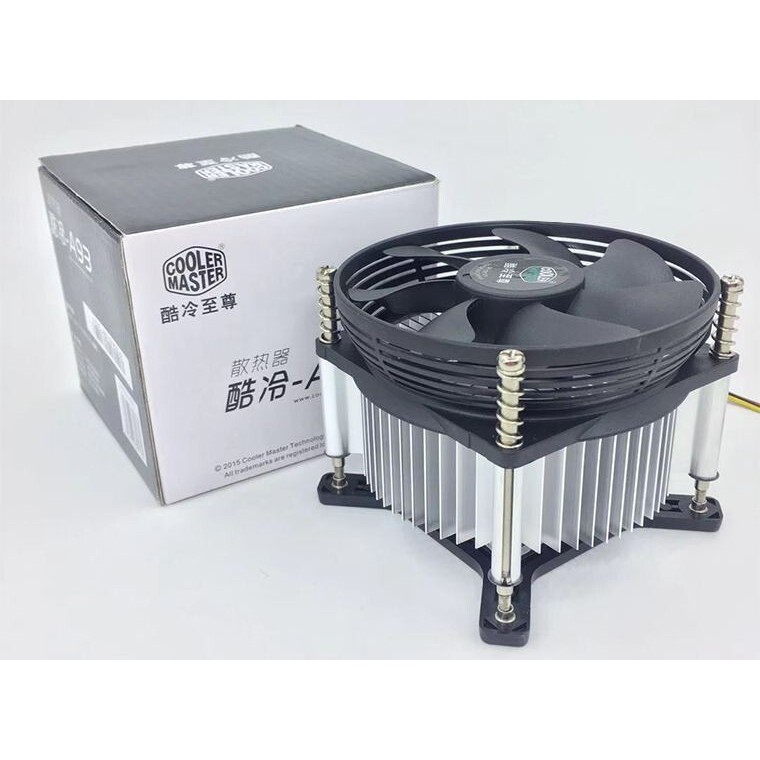 พัดลม CPU Cool Supreme A93 ของแท้ LGA775 หม้อน้ํา Intel Fan Cool Master L930