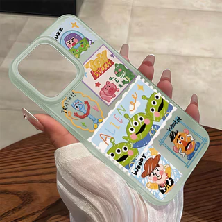 จัดส่งในพื้นที่ เคสมีน้ำค้างแข็งTPU รู้สึกดี มีสีสัน For IPhone16 15 14 13 11 7 8 plus Pro Promax X XR XSMAX DKMS338