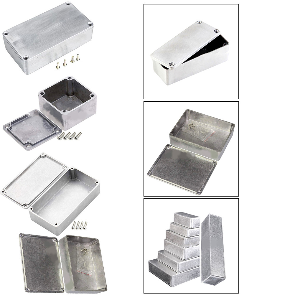 เคสอลูมิเนียม Stomp Box Effects Pedal Guitar Case 1590LB 1590XX 125B 1590DD