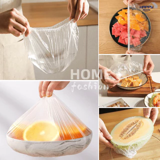 แรปห่ออาหาร ถุงถนอมอาหาร ฟิล์มห่ออาหาร ที่ห่ออาหาร fresh wrap ยืดได้ ถุงละประมาณ100ชิ้น