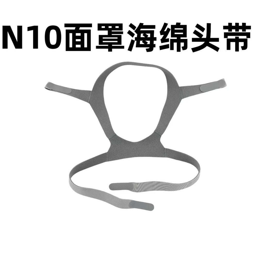 เข้ากับ Resimai N10: คาดศีรษะฟองน้ำและกระจกป้องกัน สำหรับหน้ากาก N10 แบบโปร่งใส