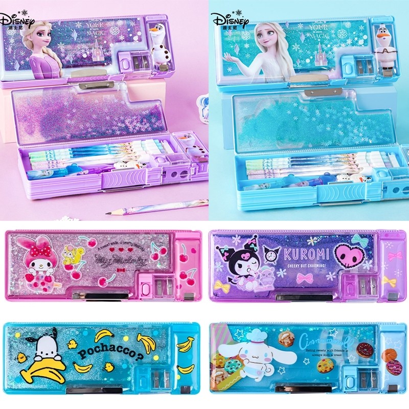 เตรียมจัดส่ง MY Little Pony/Elsa ​กล่องใส่ปากกา ทรายดูด เครื่องเขียน กล่อง เด็กผู้หญิง ประถม สุทธิ เจ้าหญิงแดง น่ารัก อนุบาล ชั้นหนึ่งและช