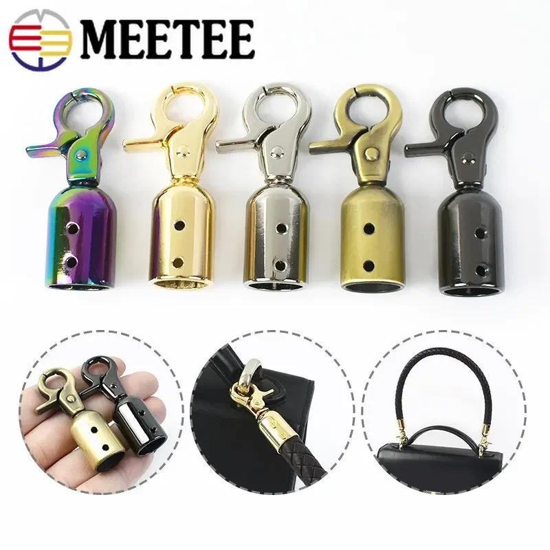 อุปกรณ์เสริมฮาร์ดแวร์สำหรับกระเป๋า 15 มม. หัวเข็มขัดโลหะ Snap Hook Stopper