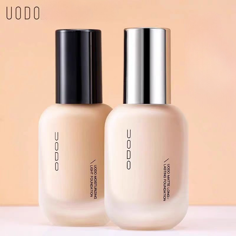 Uodo Liquid Foundation คอนซีลเลอร์ให้ความชุ่มชื้นยาวนาน Facial No Make Up Mixed Dry Oily Skin Facial Make Up 30ml