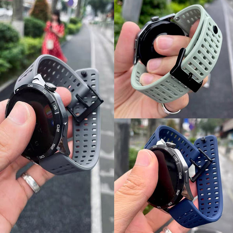 22 มม.สายนาฬิกาซิลิโคนสําหรับ LEMFO K22 PRO K27 K37 C20 K56 PRO LEM56 DM50 C22 K52 สร้อยข้อมือ Smart