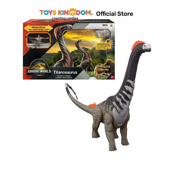 ฟิกเกอร์ JURASSIC WORLD REBIRTH TITANOSAURUS - GREY V7SFRK4S1G