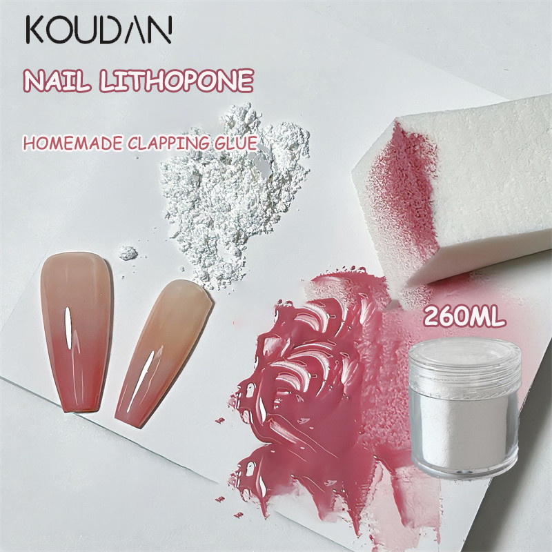 Nail Art Lithopone Make Clpping Glue Nail Patching Glue KOUDAN