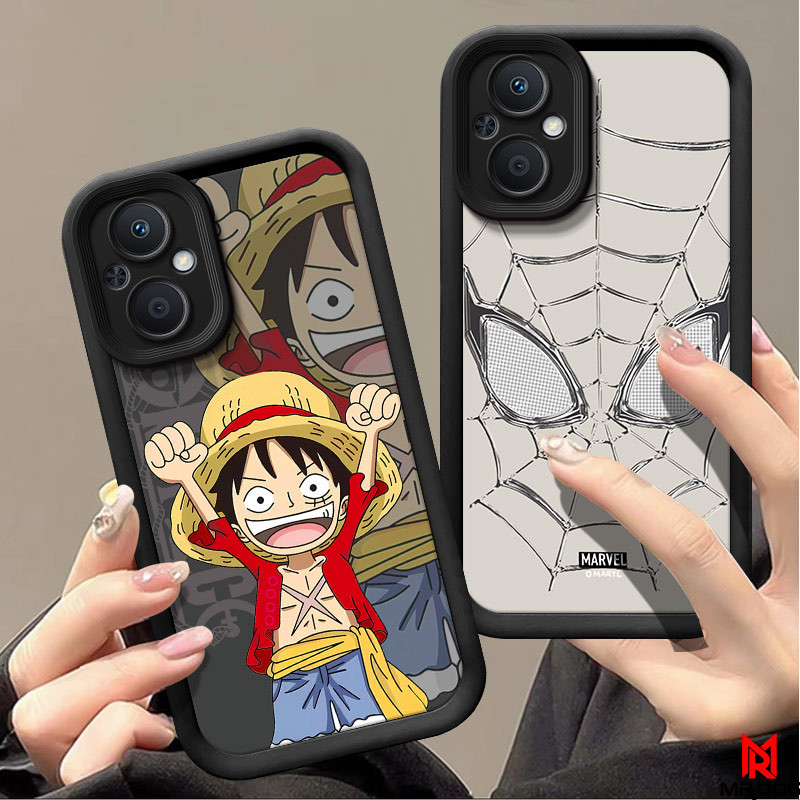 เคส OPPO RENO 8Z OPPO RENO 7Z อะนิเมะสไตล์ TPU นุ่มซิลิโคนป้องกันการตกโทรศัพท์กรณีสไตล์ 2