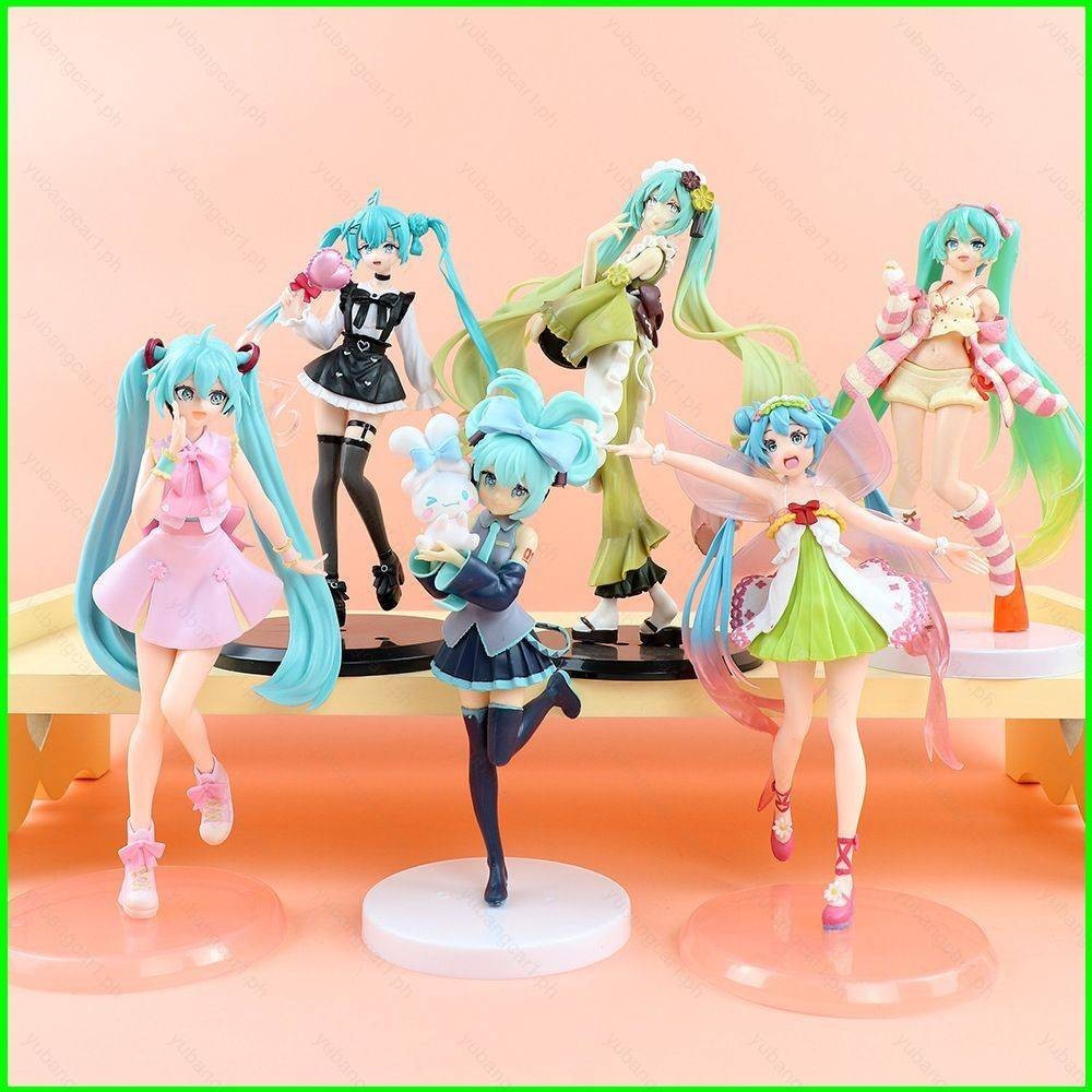 Yb1 Hatsune Miku โจมตีบน Titan ONE PIECE Action Figure โครงการ DIVA อาเขต Yeena Anya ตุ๊กตาของเล่นเครื่องประดับ