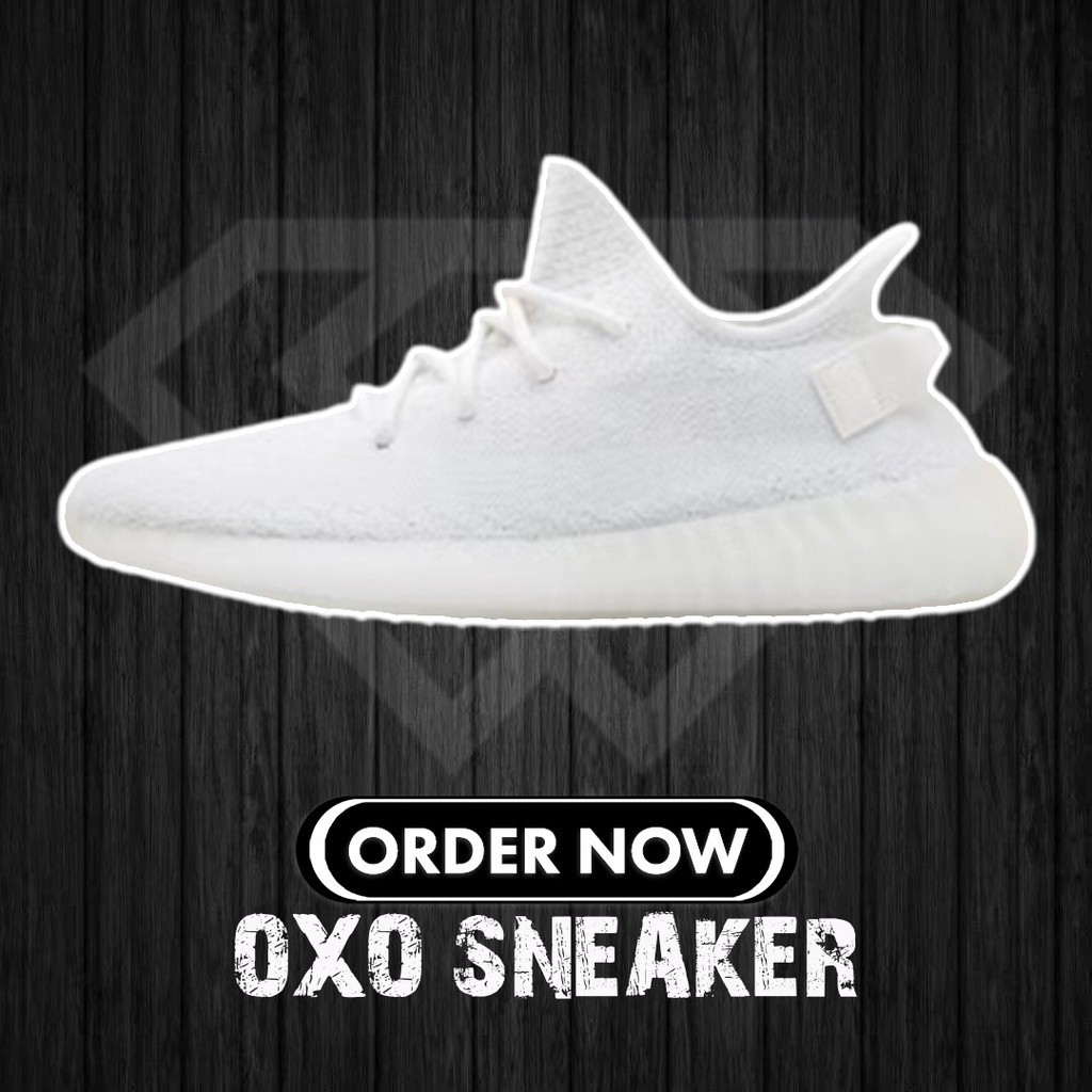 2024 Adidas originals Yeezy Boost 350 V2 triple white ไอศกรีมสีขาว (คุณภาพดั้งเดิม 100%) cp9366 Adid