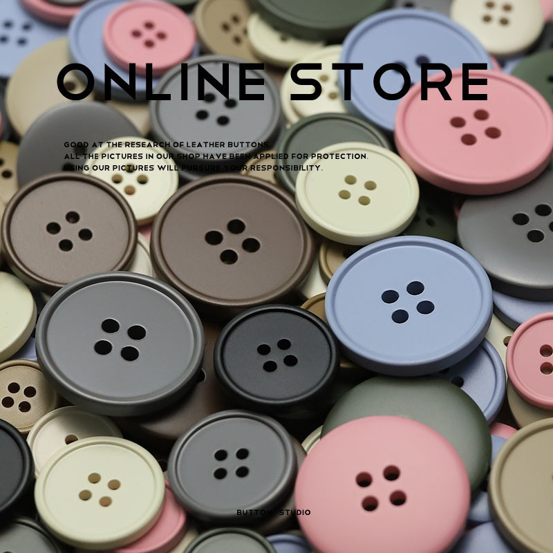 10ชิ้น/เซ็ตปุ่มเรซิ่นที่มีสีสันสําหรับอุปกรณ์เย็บผ้าตกแต่งเด็ก4หลุมเสื้อผ้าปุ่ม ทําเอง 15/18/23/25/30มม
