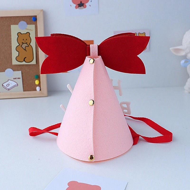 หมวกวันเกิด Happy Birthday ตัวอักษร ของตกแต่งวันเกิดเด็ก อุปกรณ์ตกแต่งเค้ก - รูปที่ 4