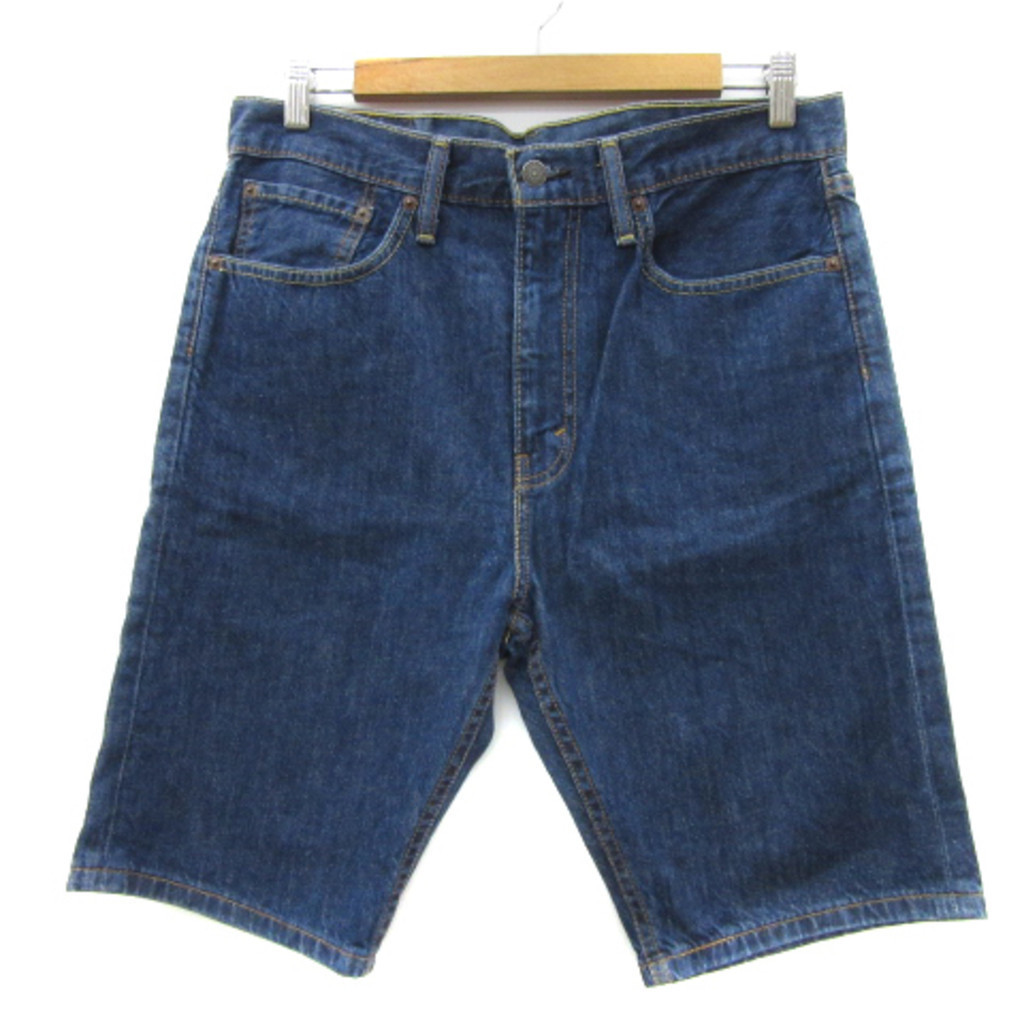 Levi's 522 denim pants jeans shorts 32 M blue Direct from Japan Secondhand