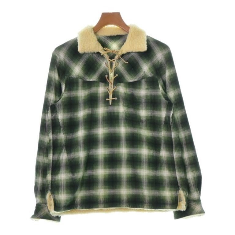 Number (N)ine NINE Shirt green Direct from Japan Secondhand 0384524m0014