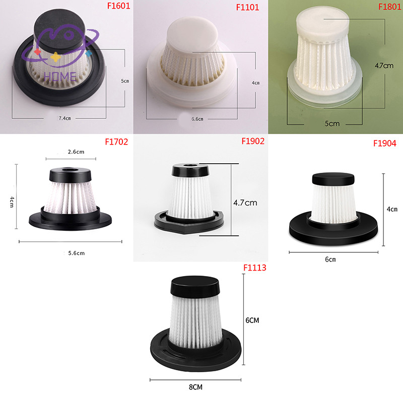 [mayhome] เครื่องดูดฝุ่นไร้สายในรถยนต์ ตลับหมึก อุปกรณ์เครื่องดูดฝุ่น Micro Filters {TH}