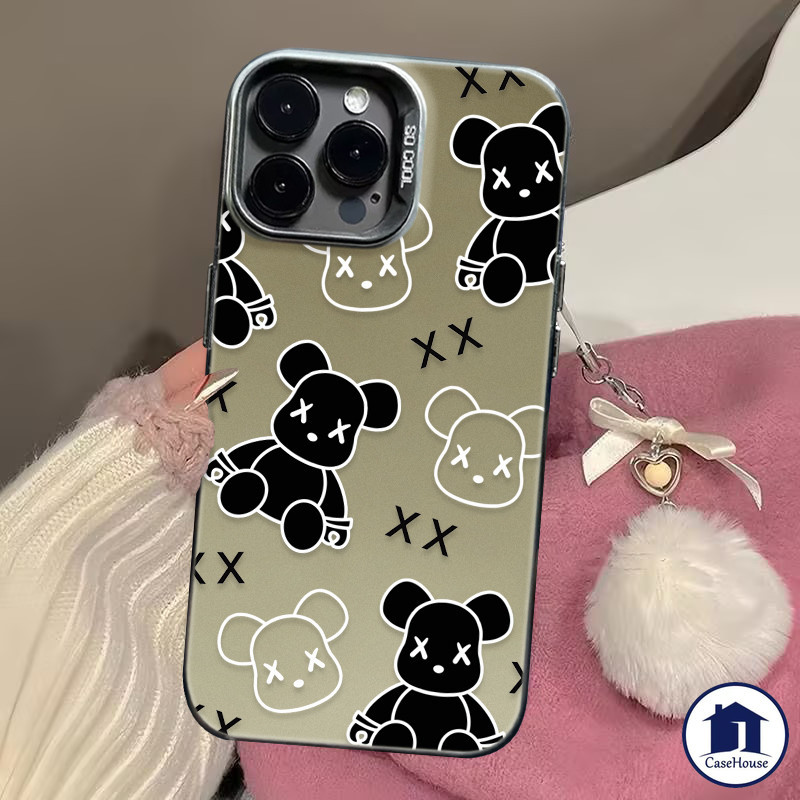 เคส IMD ชุบสี Cool Gloomy Mental เข้ากันได้กับ Samsung A15 A05s A02s A05 A03s A25 A50s A03 A34 A54 A23 A14 A13 A03 A04s