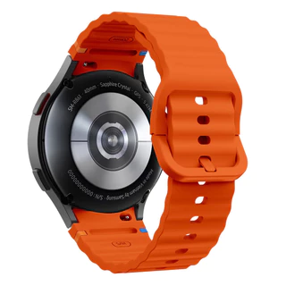สายซิลิโคนเดิมสําหรับ Samsung Galaxy Watch 7 44 มม.40 มม.FE 6 4 5 pro 45 สายรัดข้อมือสร้อยข้อมือกีฬา Galaxy Watch 6 คลาสสิก 43 47 มม.