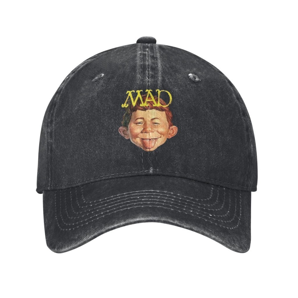 Mad Alf E Neuman Mascot Boy MagazinePersonality Cotton Soft Baseball caps