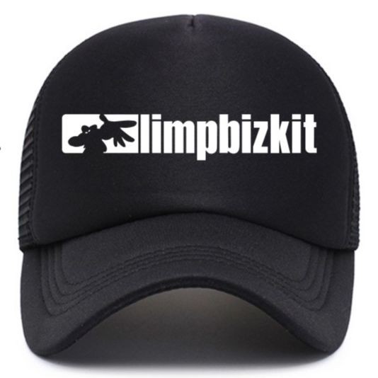 คุณภาพสูง Limp Bizkit Limp Bizkit FRED durst ROCK band หมวกตาข่ายหมวกสุทธิ Trucker หมวกเบสบอลหมวก